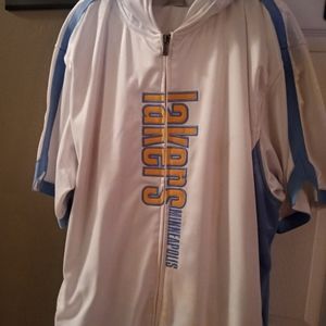 LAKERS HARDWOOD CLASSIC MINNEAPOLIS HOODED WARM UP